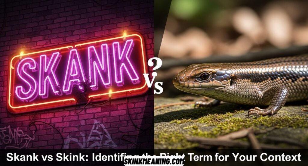 Skank vs Skink