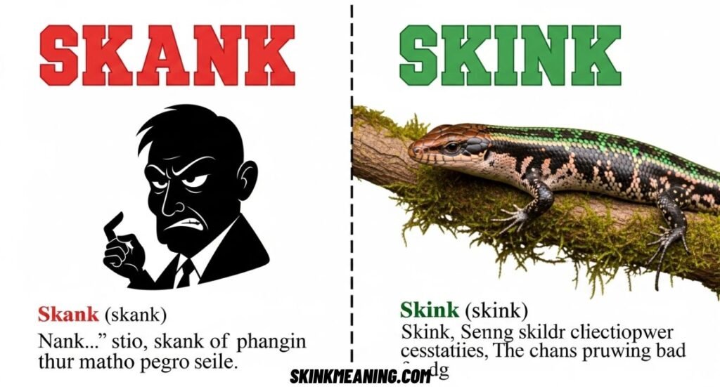 Skank vs Skink