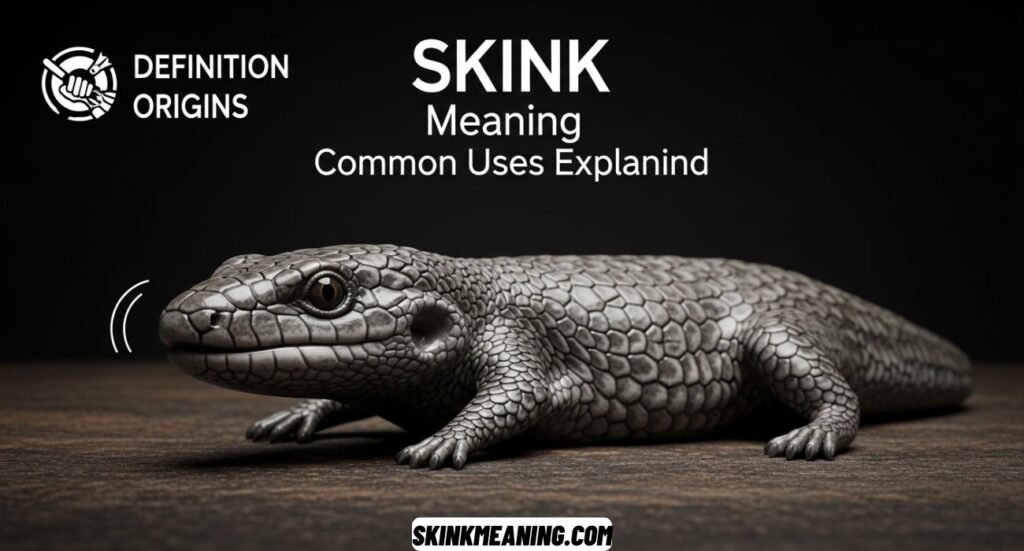 Skink Meaning