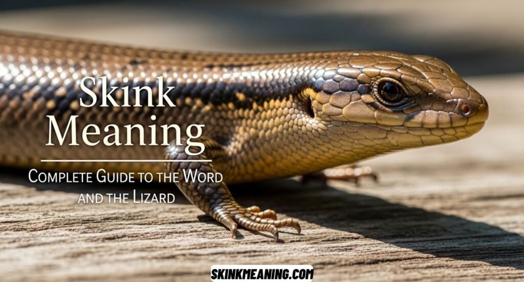 Skink Meaning Complete Guide