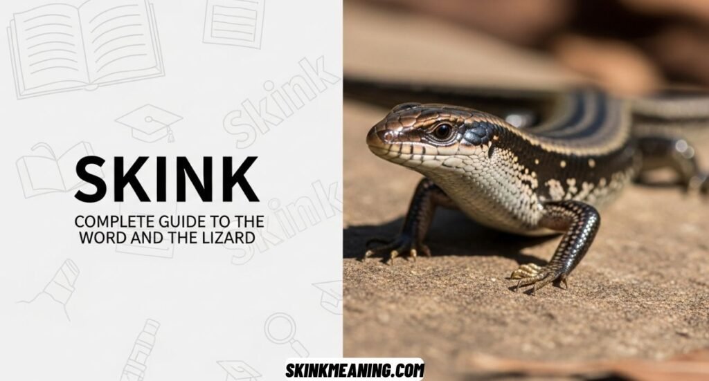 Skink Meaning Complete Guide