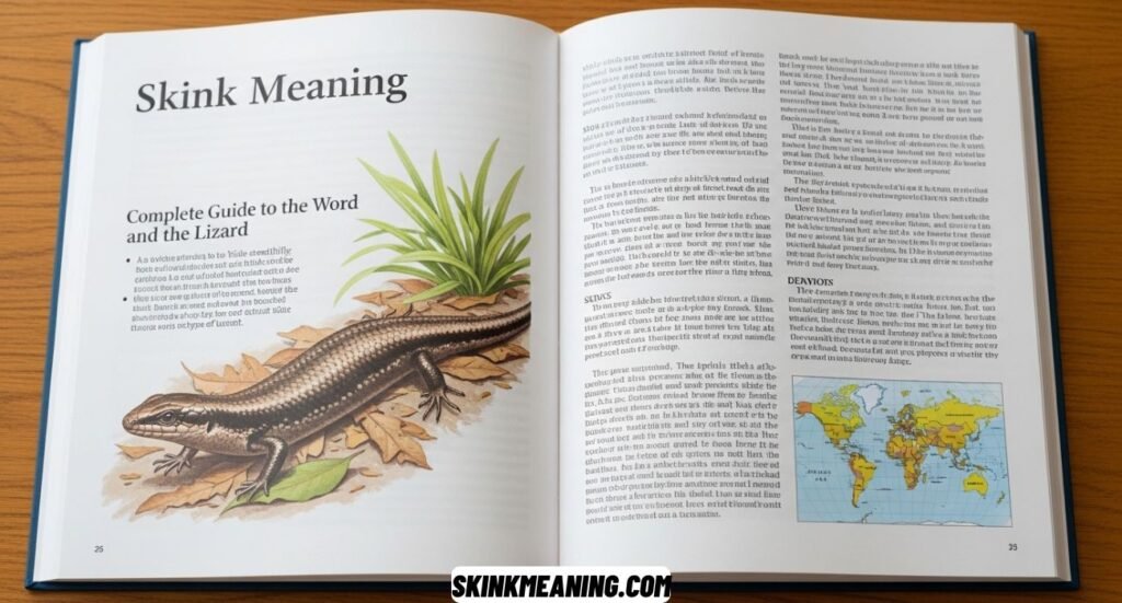 Skink Meaning Complete Guide