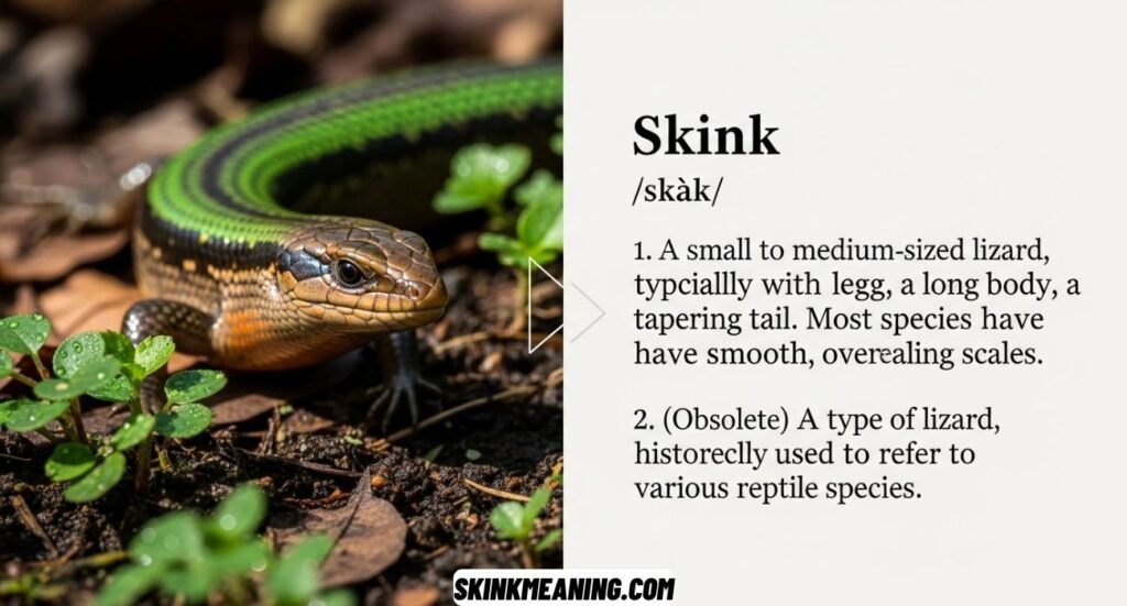 Skink Meaning Uncovered