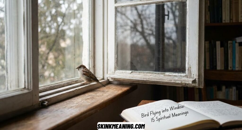 Bird Flying into Window