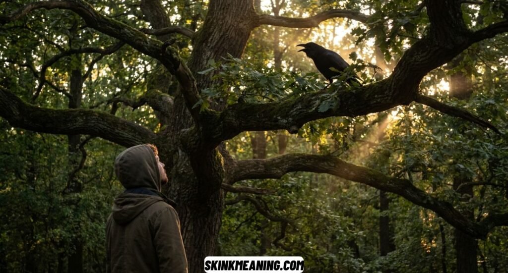 Crow Cawing Spiritual Meaning