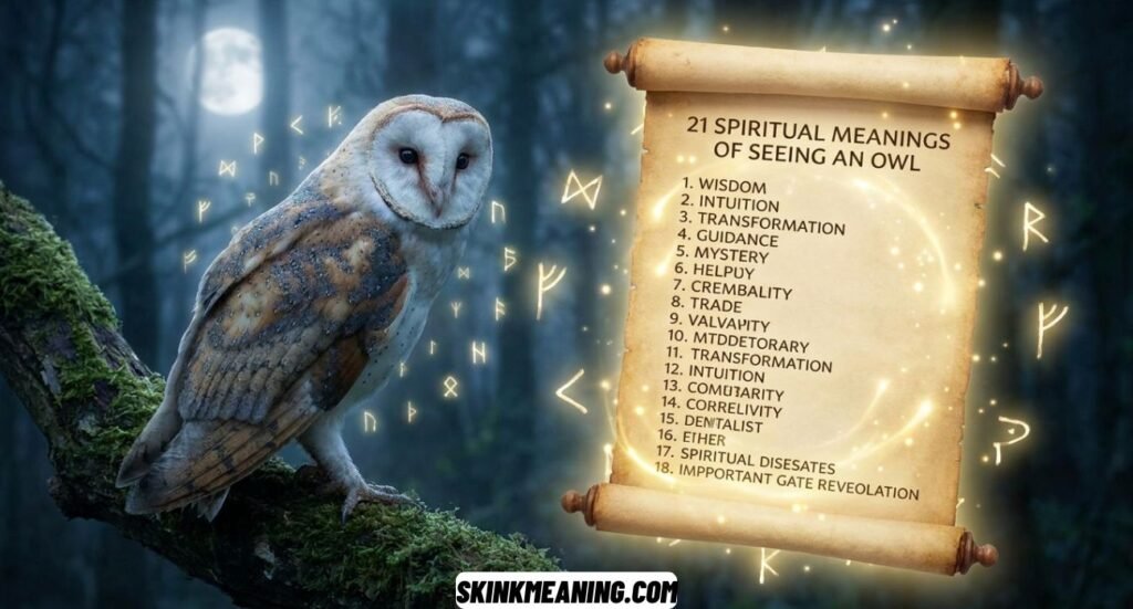 Spiritual Meanings of Seeing an Owl