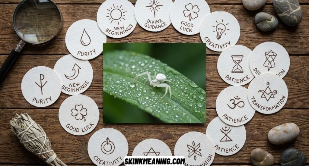 Spiritual Meanings of White Spider