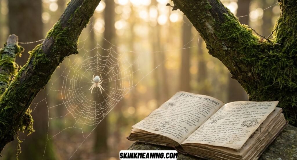 Spiritual Meanings of White Spider