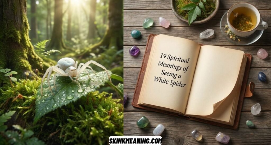 Spiritual Meanings of White Spider