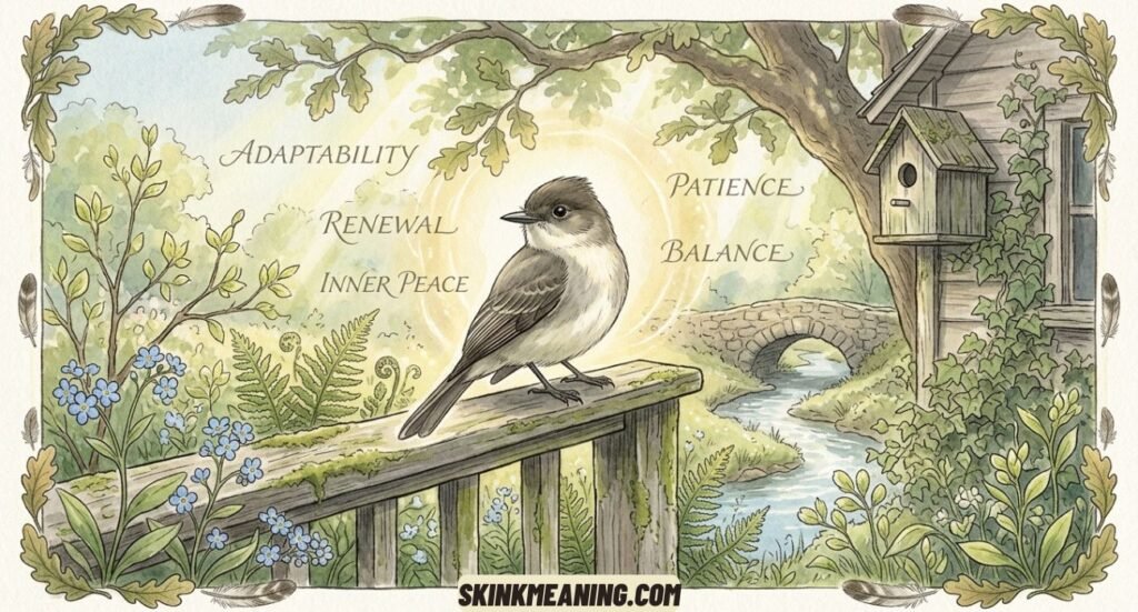 Phoebe Bird Spiritual Meaning and Symbolism