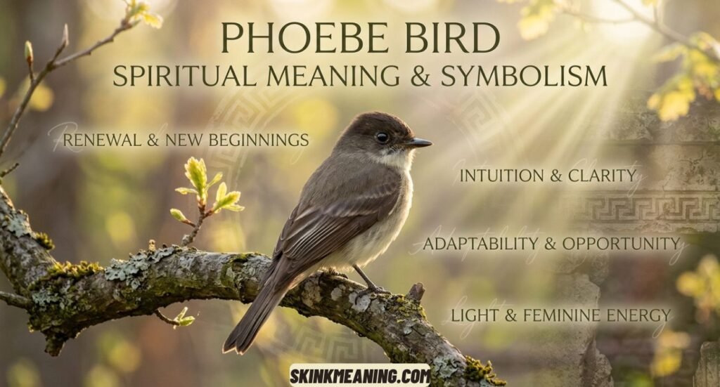Phoebe Bird Spiritual Meaning and Symbolism