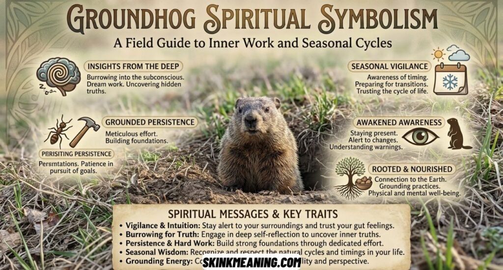 Spiritual Meanings of Groundhog