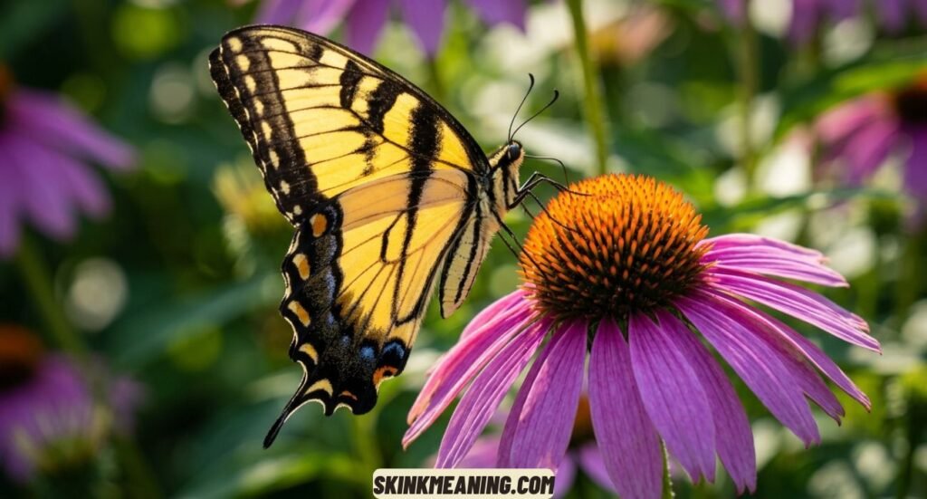 Yellow and Black Butterfly Spiritual Meanings