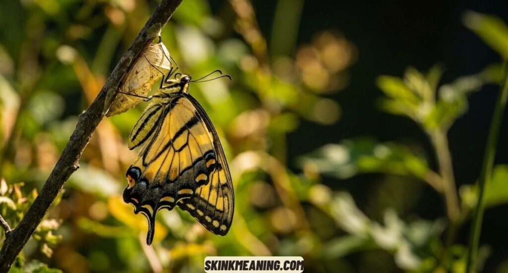 Yellow and Black Butterfly Spiritual Meanings