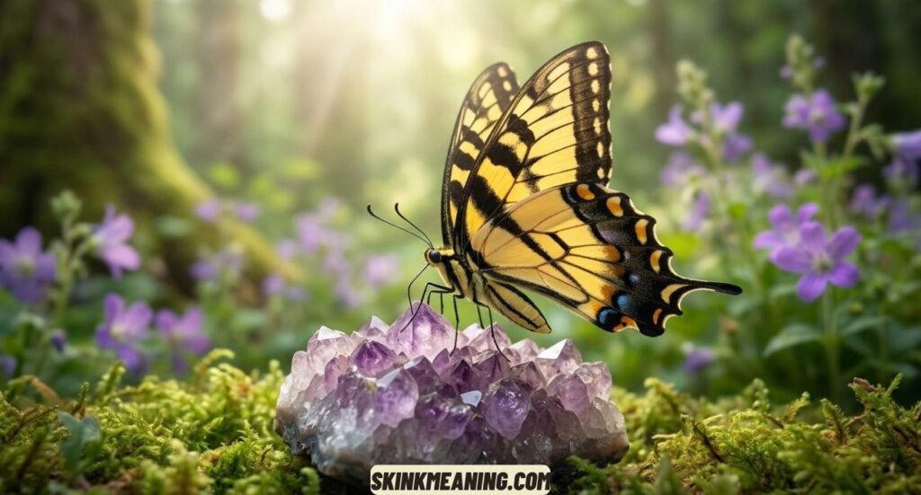 Yellow and Black Butterfly Spiritual Meanings