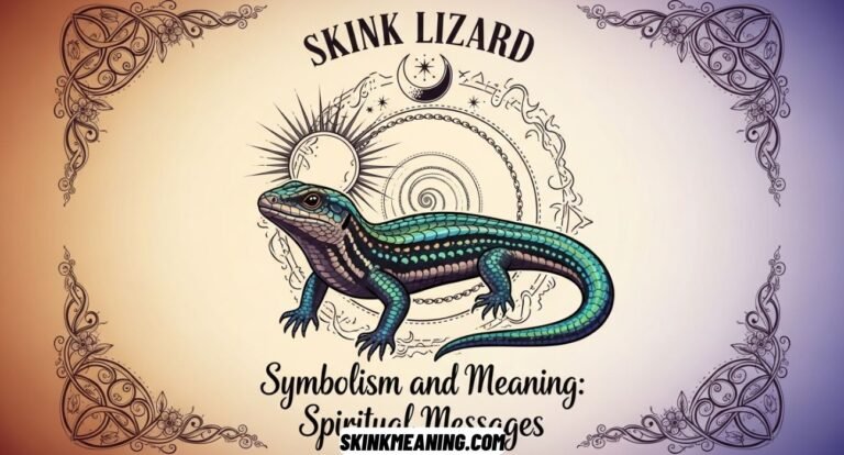Skink Lizard Symbolism and Meaning
