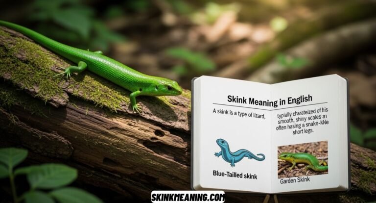 Skink Meaning in English