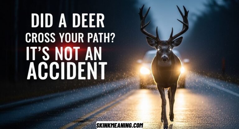 Did a Deer Cross Your Path