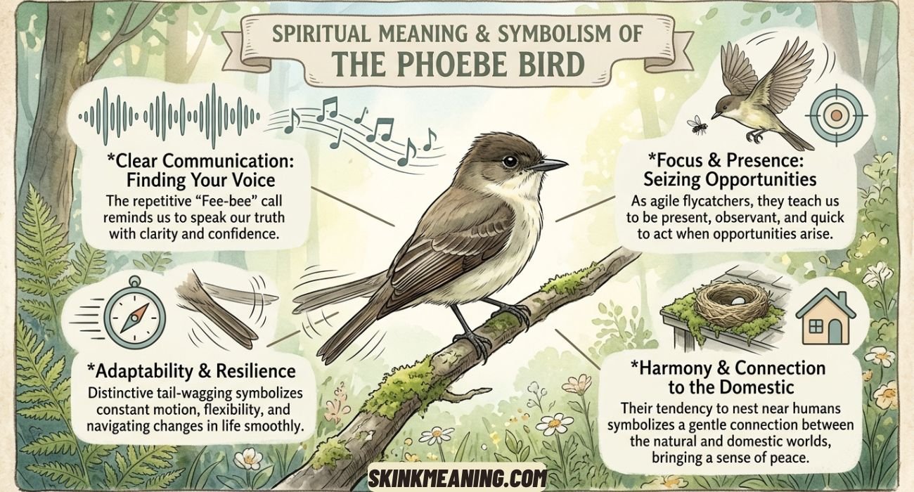 Phoebe Bird Spiritual Meaning and Symbolism
