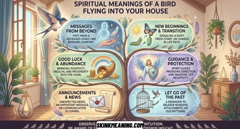 Spiritual Meanings of a Bird Flying Into Your House