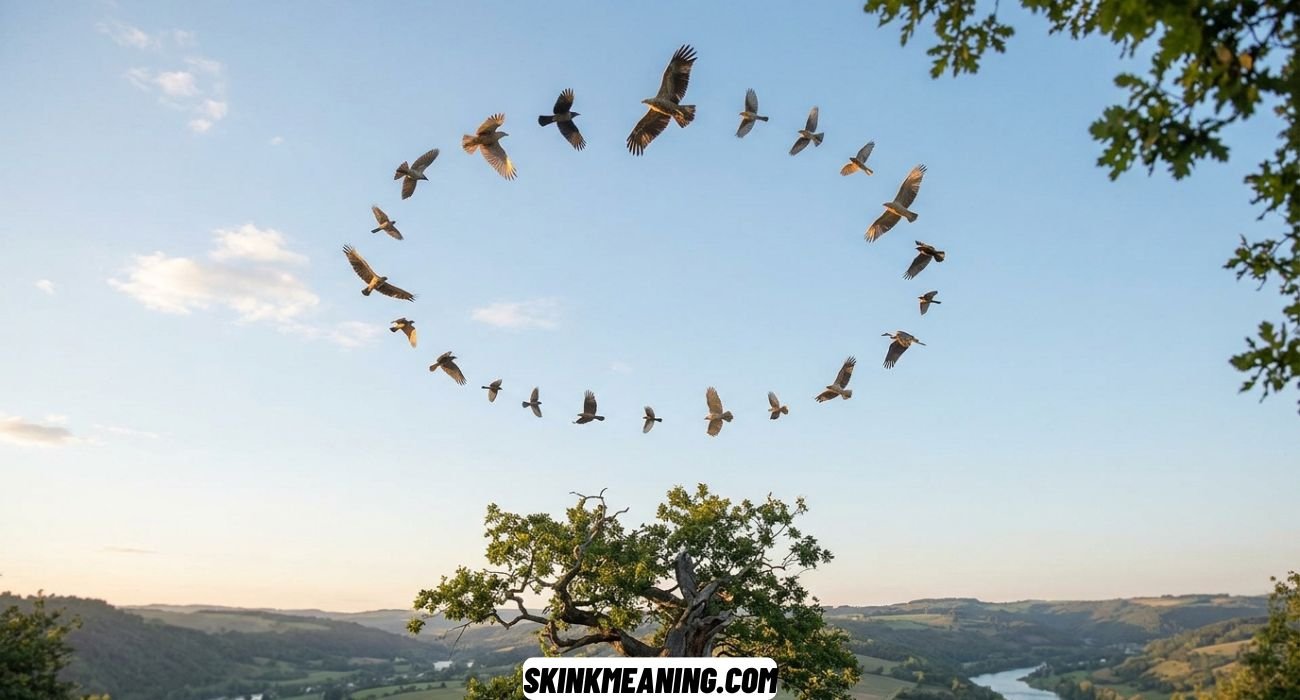 Spiritual Meanings of Birds Flying In A Circle