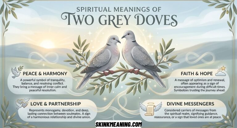 Two Grey Doves Spiritual Meanings